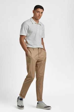 Ben Sherman Everyday Slim Fit Chino Housut Ruskea | 3265-IHNKD