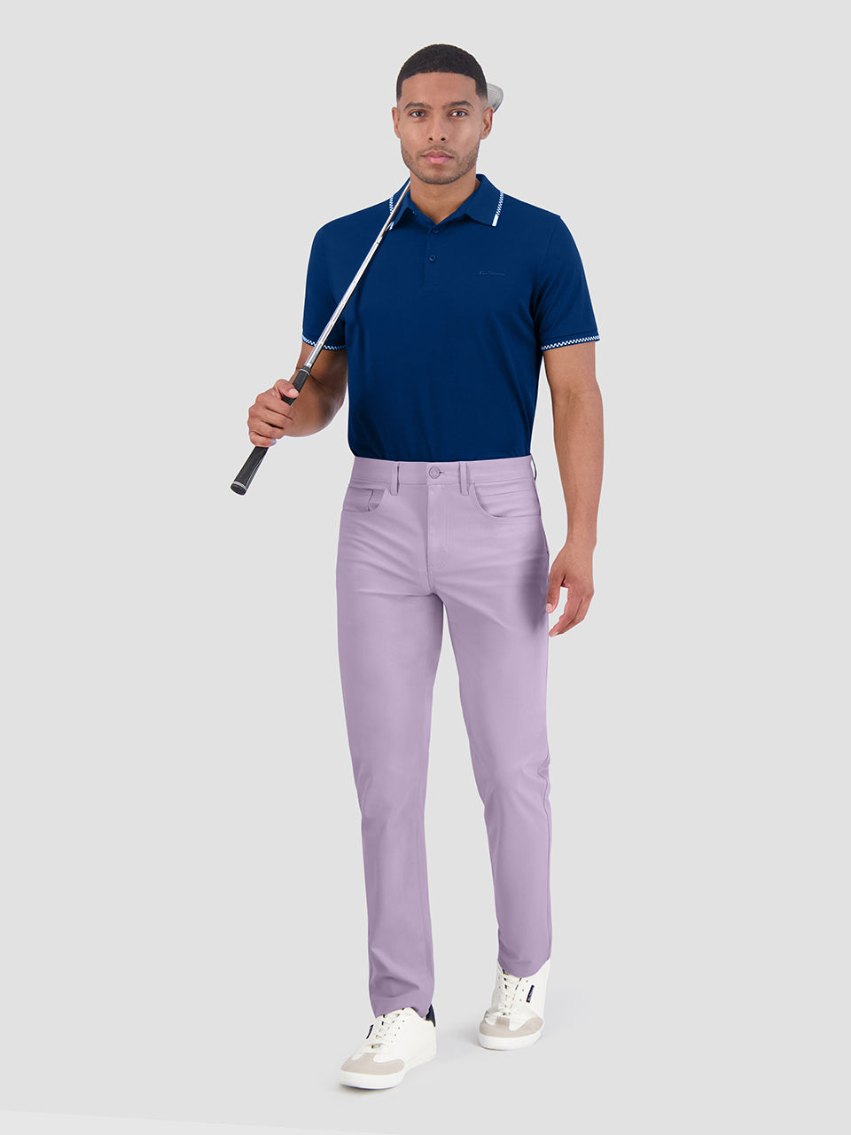 Ben Sherman 4Way Stretch Tech Long Housut Violetit | 5978-XOWZU