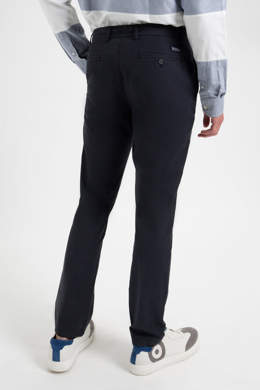 Ben Sherman Everyday Slim Fit Chino Housut Mustat | 6280-JKSET