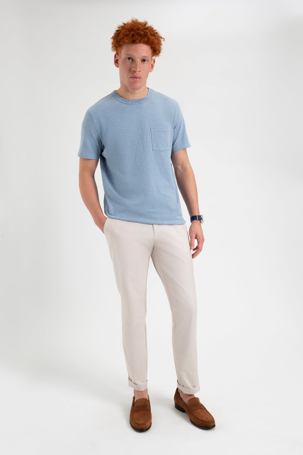 Ben Sherman Everyday Slim Fit Chino Housut Valkoinen | 0471-XPWVZ