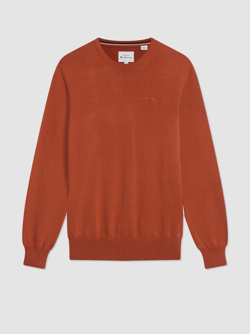 Ben Sherman Signature Crewneck Neuleet Oranssi | 6519-MBEDZ