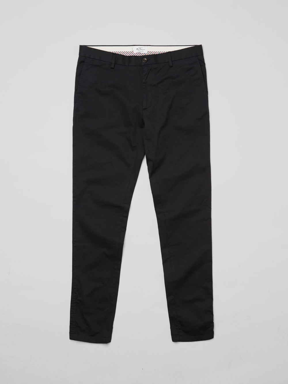 Ben Sherman Signature Skinny Stretch Chino Housut Mustat | 7893-YQWMZ