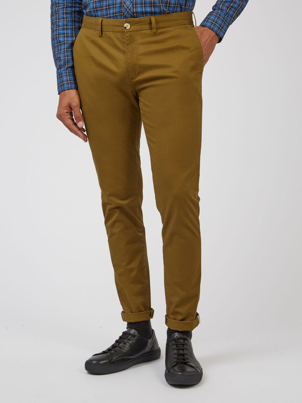 Ben Sherman Signature Skinny Stretch Chino Housut Ruskea | 6102-ZEAOQ