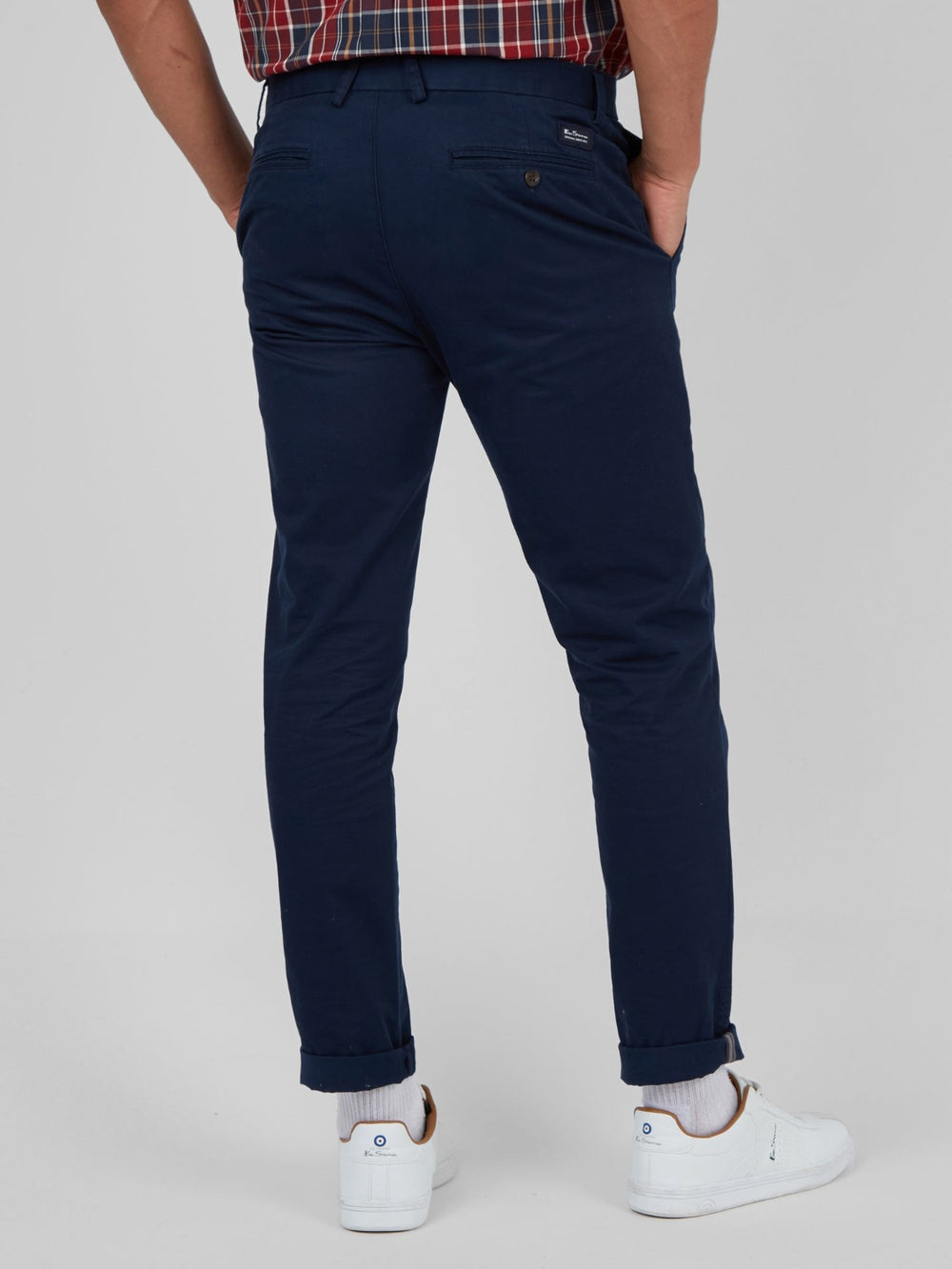 Ben Sherman Signature Skinny Stretch Chino Housut Laivastonsininen | 2638-TLOJD