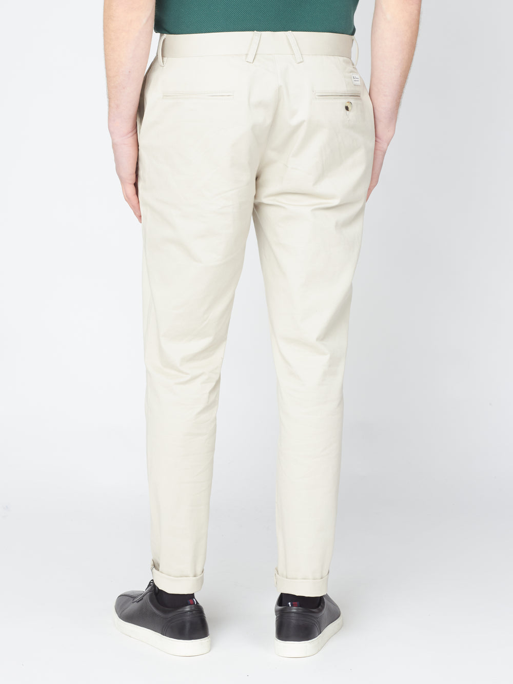 Ben Sherman Signature Slim Stretch Chino Housut Valkoinen | 7913-TVIYM