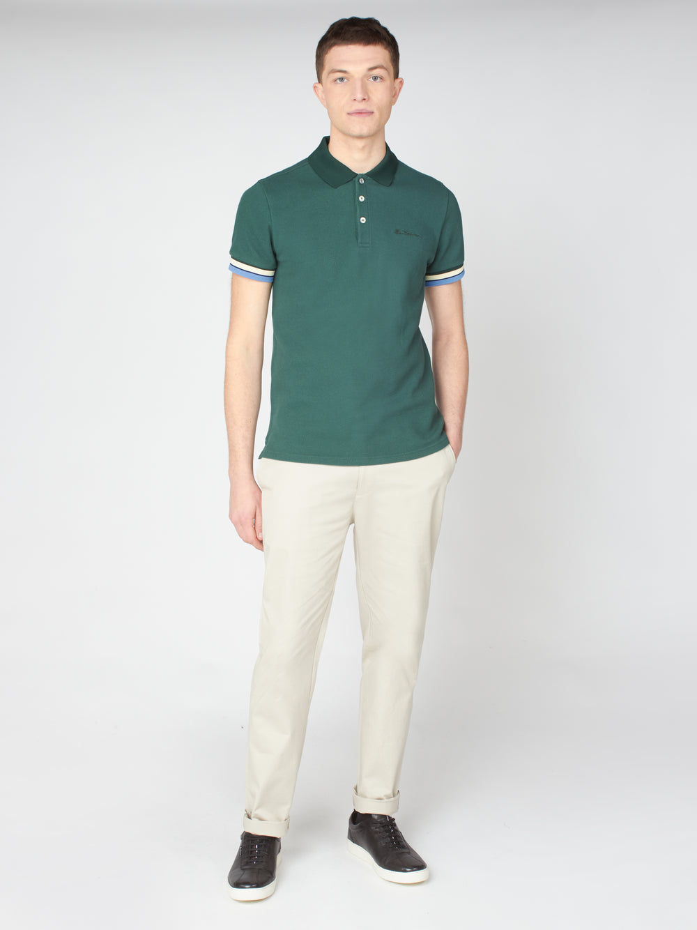 Ben Sherman Signature Slim Stretch Chino Housut Valkoinen | 7913-TVIYM